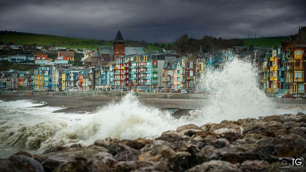 La Falaise Mers-les-Bains Bagian luar foto